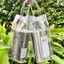 TÚI ĐỰNG BÌNH NƯỚC TRONG SUỐT CÓ QUAI XÁCH TIỆN DỤNG - Túi đựng cốc nước, chất liệu nhựa thân thiện môi trường