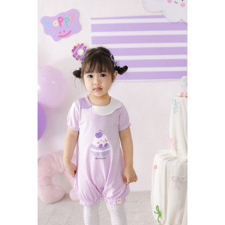 NBAN (3M-24M) Bộ body đùi bé gái cộc tay Blue Berry cotton thoáng mát,mặc đi chơi, đi học-CANDY5.25