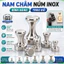 Nam châm núm inox đính bảng, gắn lên mặt từ, bảng học trong giáo dục tiện lợi