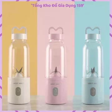 MÁY XAY SINH TỐ CẦM TAY DELIYA 500ML, Máy Xay Sinh Tố Mini, Cốc Xay Cầm Tay, Máy Xay USB, Xay Trái Cây, Xay Sinh Tố,