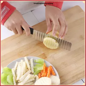 DAO CẮT RAU CỦ LƯỢN SÓNG ALINE, Giúp Trang Trí Thực Phẩm Đẹp Mắt, Dễ Dàng Sử Dụng
