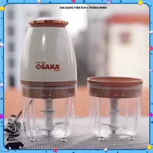 Máy Xay Đa Năng Osaka - Máy Xay Sinh Tố, Máy xay Thịt Cao Cấp-Lưỡi Dao Lớn Không Gỉ