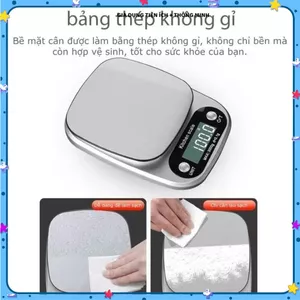 CÂN ĐIỆN TỬ MINI 0.1G 10KG, CÂN TIỂU LY ĐỘ CHÍNH XÁC CAO, Dễ Dàng Sử Dụng, Tặng Kèm Pin