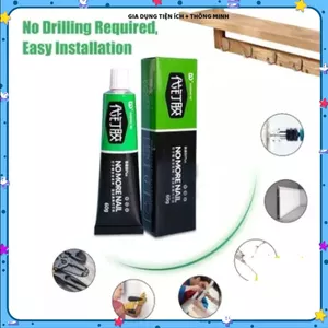 KEO DÁN SIÊU DÍNH XANH ĐEN NO MORE NAIL, KEO DÁN ĐA NĂNG CHỊU LỰC CAO, Dán Tường Chắc Chắn, Dùng Cho Nhiều Bề