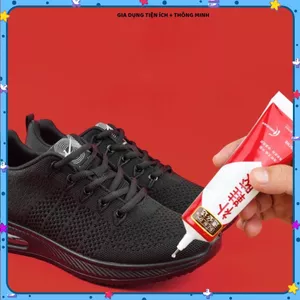 KEO DÁN GIÀY ĐỎ THỂ THAO SIÊU DÍNH 60ML, KEO DÁN TRONG SUỐT DÙNG NHIỆT, Bám Dính Chắc Chắn, Phù Hợp Nhiều Loại Giày