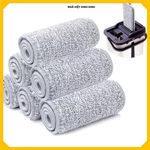MIẾNG LAU NHÀ THAY THẾ, BÔNG LAU NHÀ TỰ VẮT SIZE 12X32CM, Thấm Hút Nước Tốt
