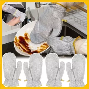 GĂNG TAY VỆ SINH NHÀ BẾP, GĂNG TAY RỬA CHÉN CHỐNG THẤM, Tiện Lợi Bền Bỉ Dễ Sử Dụng