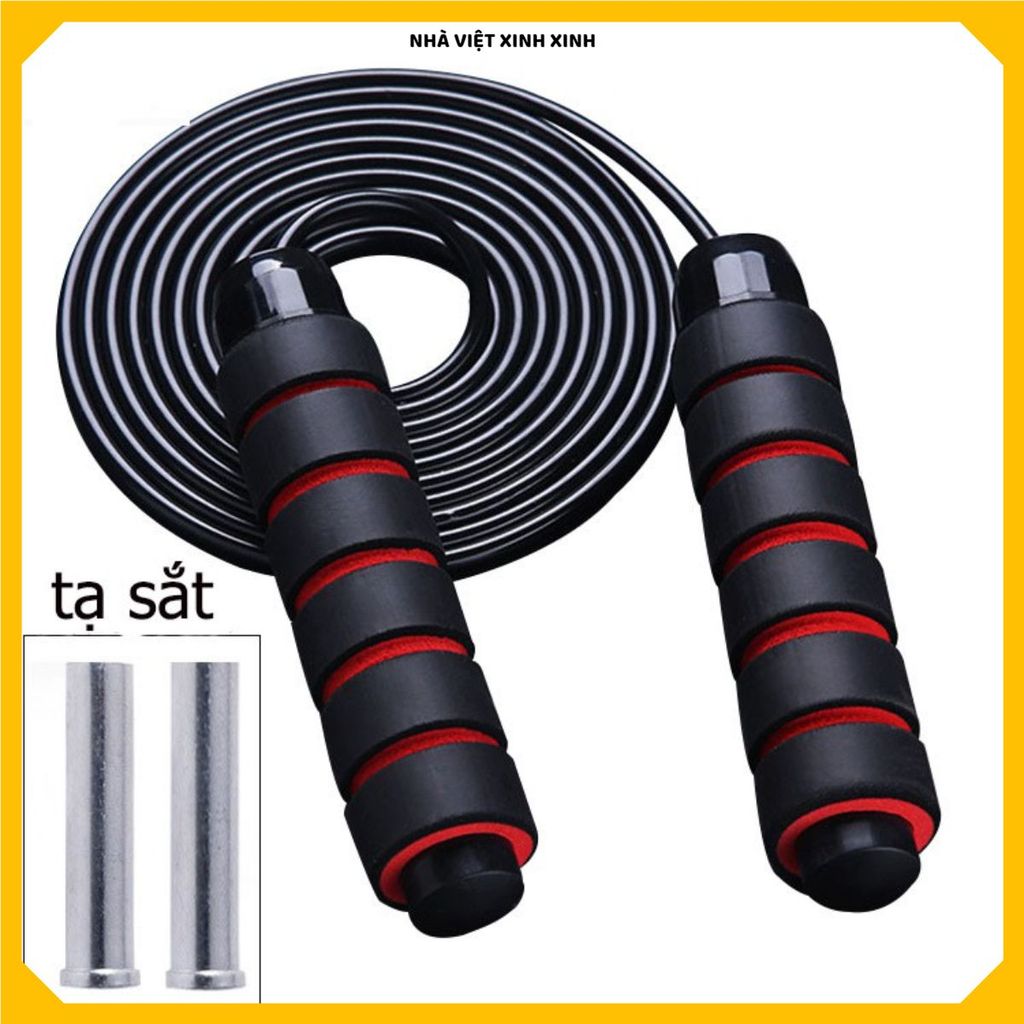 DÂY NHẢY THỂ DỤC CHỊU LỰC CAO, LÕI THÉP KHÔNG RỐI DÂY, Phù Hợp Tập Cardio, Bền Đẹp Dài Lâu