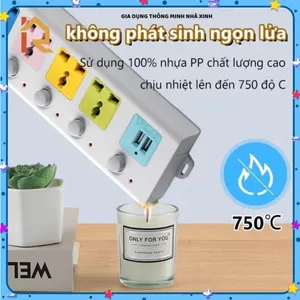 Ổ CẮM ĐIỆN USB DÂY DÀI 3M 5M, ĐA NĂNG CHỐNG GIẬT, Có Chốt Bảo Vệ An Toàn, Phù Hợp Mọi Thiết Bị