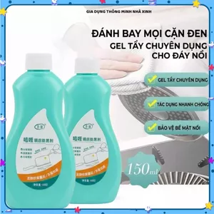 DUNG DỊCH VỆ SINH ĐÁY NỒI, TẨY NHỌ NỒI CỨNG ĐẦU, Làm Sạch Xoong Nồi Lâu Ngày, An Toàn Cho Bề Mặt