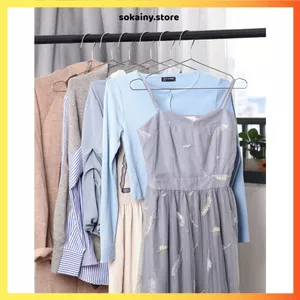 BỘ 10 MÓC PHƠI QUẦN ÁO NHÔM SIÊU BỀN - Mắc áo người lớn, chống gỉ, chống biến dạng, tiện dụng gia đình