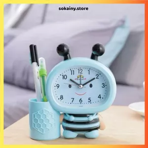 ĐỒNG HỒ BÁO THỨC CON ONG ĐỂ BÀN CAO CẤP - Đồng hồ báo giờ cho bé, kiểu dáng dễ thương, nhỏ gọn, tiện dụng