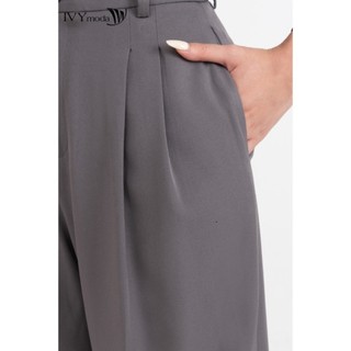 [ IVY MODA XẢ XÓT SIZE ] Quần suông chiết ly nữ IVY moda MS 22M8566