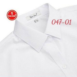 [ TRỢ GIÁ SALE ] Áo sơ mi TRẮNG Thái Hòa vải sợi tre chất vải cực tốt