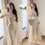 Váy đi biển dáng dài họa tiết hoa nhí tay cộc xòe nhẹ che khuyết điểm tôn dáng cực xinh xắn HCOM27762