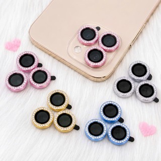 [Đính Đá Nhiều màu] Mắt bảo vệ camera đính đá Đóng Hộp 11/12/13/14/15/mini/pro/plus/promax RABBI