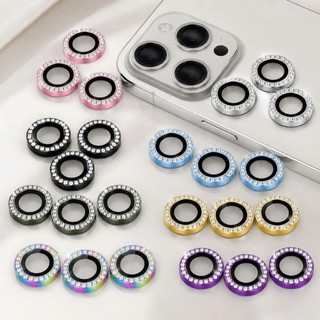 [Đính Đá] Mắt bảo vệ camera Đính Đá kèm hộp 16/pro/plus/promax RABBI