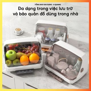 GIÁ ĐỰNG CỐC CHÉN CAO CẤP, KHAY ÚP BÌNH SỮA CÓ NẮP, Giữ Vệ Sinh An Toàn, Phù Hợp Gia Đình Có Trẻ Nhỏ