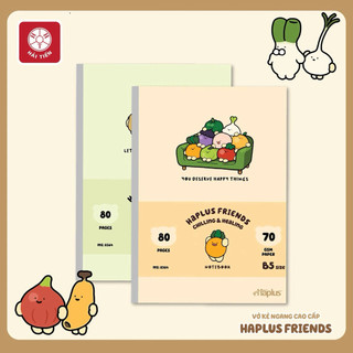 Vở học sinh kẻ ngang Haplus FRIENDS B5 Hải Tiến 80/120/200 trang