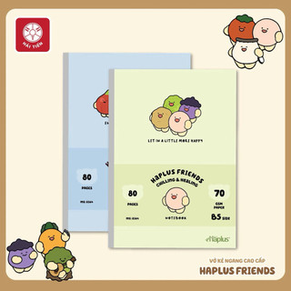 Vở học sinh kẻ ngang Haplus FRIENDS B5 Hải Tiến 80/120/200 trang