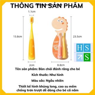 (COMBO 2) SET 2 BÀN CHẢI SUKA TRẺ EM CAO CẤP, LÔNG MỀM MỊN DÀNH CHO BÉ, THIẾT KẾ TAY TRÁI TAY PHẢI, Bàn Chải Đánh Răng