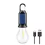 BÓNG LED NĂNG LƯỢNG MẶT TRỜI NGOÀI TRỜI SẠC USB CÓ MÓC TREO - Đèn cắm trại, đèn lều, câu cá, siêu sáng