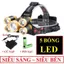 ĐÈN PIN ĐỘI ĐẦU 5 BÓNG SIÊU SÁNG PIN SẠC CAO CẤP - Đèn LED chiếu xa, nhiều chế độ sáng, chống nước, tiện lợi