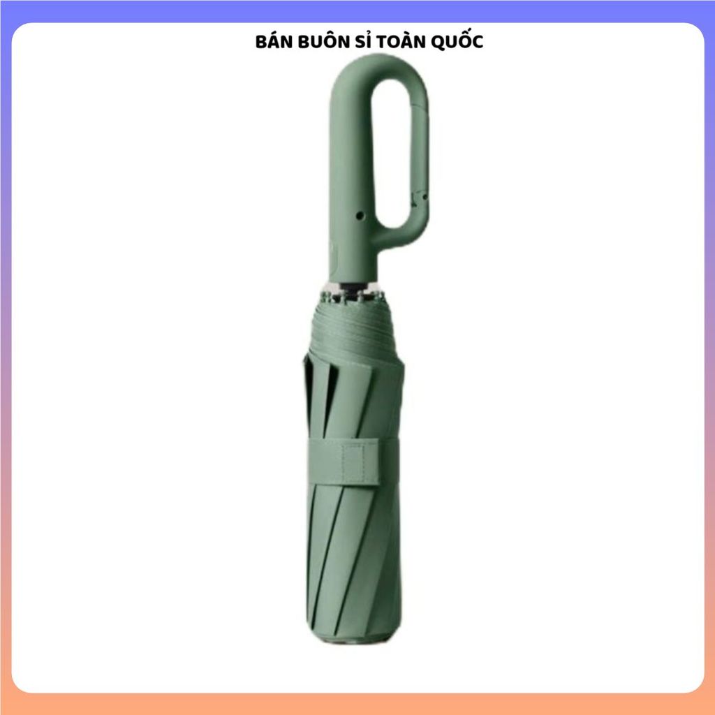 Ô DÙ GẤP GỌN CHỐNG UV 99% 10 NAN KÉP SIÊU BỀN - Tay cầm thông minh, chống gió lật, phù hợp đi học, đi làm, du lịch
