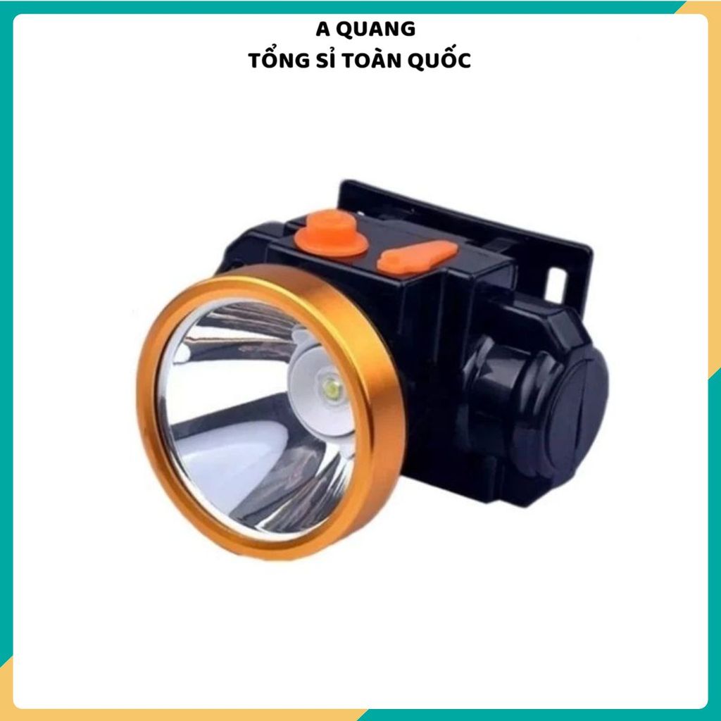 ĐÈN LED ĐỘI ĐẦU SIÊU SÁNG CHỐNG THẤM NƯỚC PIN SẠC CAO CẤP - Công suất cao, chiếu xa, nhiều chế độ sáng, tiện dụng