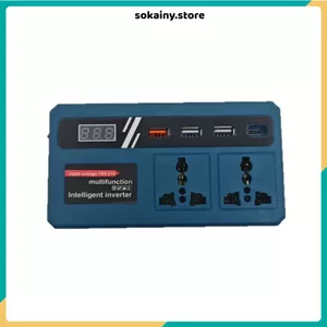 ĐẾ CHUYỂN NGUỒN PIN 21V LÊN 110V 220V CAO CẤP - Chân pin phổ thông 4cm, cấp nguồn ổn định, dễ sử dụng