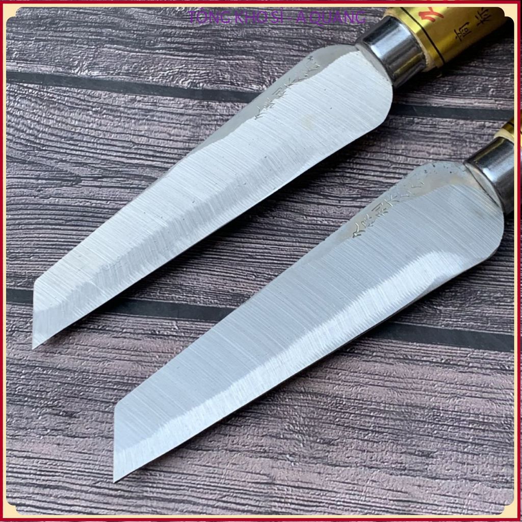 (COMBO 5) DAO GỌT HOA QUẢ NỘI ĐỊA TRUNG SIÊU SẮC BÉN - Dao gọt cán gỗ- Dao làm bếp siêu sắc bén- thép không gỉ dài 21cm