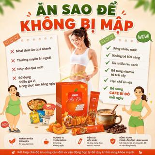 Cà Phê Bí Đỏ Hỗ Trợ Cân Chỉnh Vóc Dáng - Thơm Ngon, Dễ Uống, Tiện Lợi