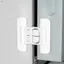 KHÓA TỦ LẠNH AN TOÀN CHO BÉ - Khóa chống mở cửa tủ lạnh, phụ kiện bảo vệ trẻ em