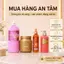 Combo Chăm Sóc Tiết Kiệm Dầu gội Chesy 2000ml Kem ủ tóc Hyamin DTH 1000ml Xịt đạm phục hồi 300ml Sữa tắm Bibee Royal 500