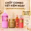 Combo Chăm Sóc Tiết Kiệm Dầu gội Chesy 2000ml Kem ủ tóc Hyamin DTH 1000ml Xịt đạm phục hồi 300ml Sữa tắm Bibee Royal 500