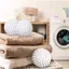 BÓNG GIẶT QUẦN ÁO CAO CẤP - Cầu gai giặt đồ giúp quần áo sạch hơn, giảm rối