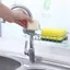 GIÁ TREO ĐỒ CÀI VÒI RỬA CHÉN CAO CẤP - Kệ inox 304 bền bỉ, đựng xà phòng và mút rửa bát