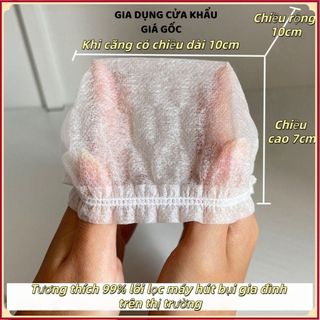 (COMBO 3) SET 100 TÚI LƯỚI LỌC BỤI CHO MÁY HÚT BỤI CẦM TAY - Túi bọc lõi lọc thay thế, giữ bụi hiệu quả