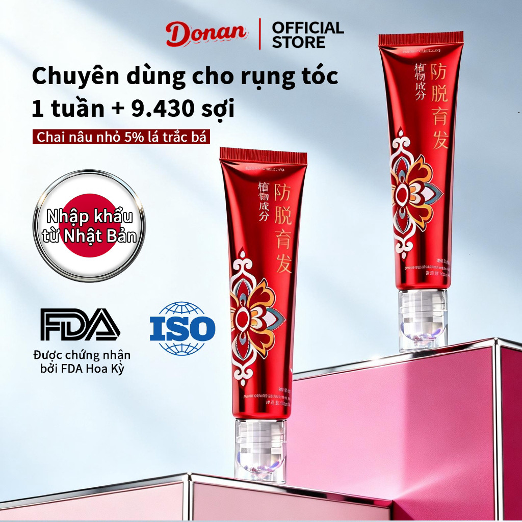 Donan xịt mọc tóc / Giảm Rụng Tóc Polygonum Multiflorum Hair Oil / Tinh chất chống rụng tóc & tăng trưởng / đầu Unisex