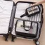 TÚI ĐỰNG MỸ PHẨM WASHBAG 2 NGĂN CHỐNG THẤM - Túi đựng đồ trang điểm PVC + PU, tiện lợi khi đi du lịch