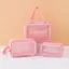 TÚI ĐỰNG ĐỒ CÁ NHÂN WASHBAG - Túi đựng mỹ phẩm 2 ngăn, chất liệu PVC + PU bền đẹp