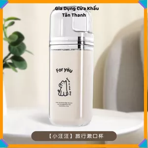 CỐC ĐỰNG BÀN CHẢI KEM ĐÁNH RĂNG DU LỊCH - Hộp đựng đa năng, nhỏ gọn cho gia đình
