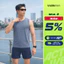 Áo Ba Lỗ Lưới Nam Insidemen Regular Fit, Phong Cách Năng Động, Chất Liệu Co Giãn ITL020MAH0