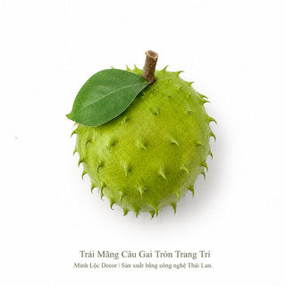 Trái cây giả, Trái Mãng Cầu Gai Tròn trang trí Cao cấp | Trái Cây Nhựa foam, Trái Cây trang trí, Trái Cây Mô Hình
