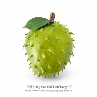 Trái cây giả, Trái Mãng Cầu Gai Tròn trang trí Cao cấp | Trái Cây Nhựa foam, Trái Cây trang trí, Trái Cây Mô Hình