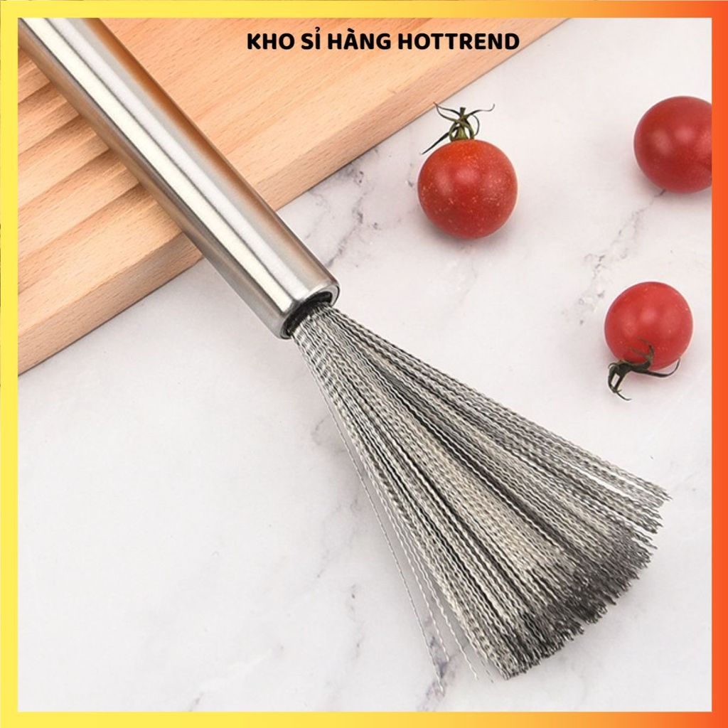 (COMBO 3) CỌ CHÀ NỒI CHẢO INOX ĐA NĂNG - Búi thép cứng làm sạch xoong nồi, chảo nhanh chóng