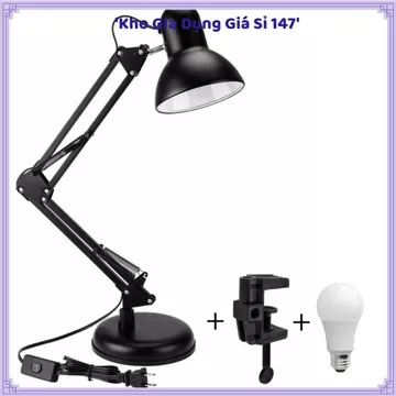 ĐÈN HỌC ĐỂ BÀN KÈM BÓNG, Đèn Chống Cận, Đèn Bảo Vệ Mắt, Đèn Đọc Sách, Đèn Văn Phòng, Đèn Học Led, Đèn Bàn Làm Việc, Đèn