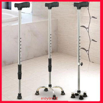 Gậy Chống 3 Hoặc 4 Chân cho những người Già tương trợ thay đổi - Hàng Nhập Khẩu gậy chống cho người già