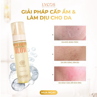 Xịt khoáng Lycos Glow Ampoule Mist dưỡng ẩm, căng bóng tức thì cho da mềm mịn, tươi sáng