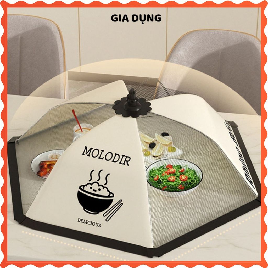 LỒNG BÀN BẢO VỆ THỰC PHẨM ĐA NĂNG - Thiết kế gấp gọn, chống côn trùng, dễ sử dụng